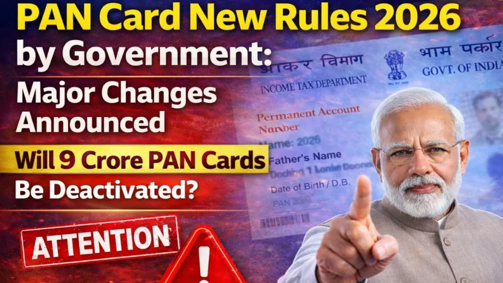 PAN Card New Rules 2026